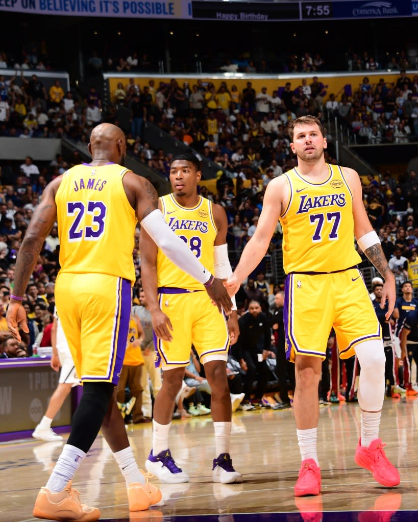 The Lakers will have the tough task of sharpening that newfound identity under pressure. NBAE via Getty Images