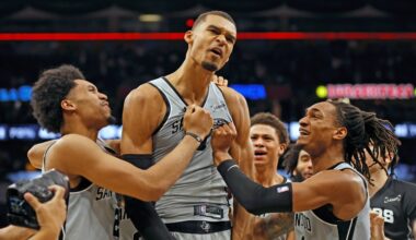 Wembanyama lifts playoff-bound Spurs, Doncic and James fuel Lakers