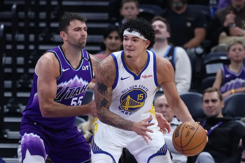 Warriors Jazz Basketball