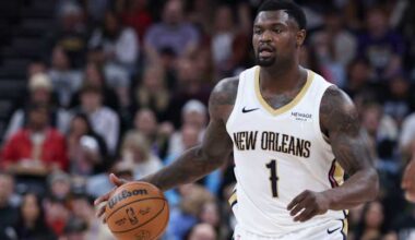 Oft-injured New Orleans Pelicans forward Zion Williamson 'tweaks' right ankle in win over Utah Jazz