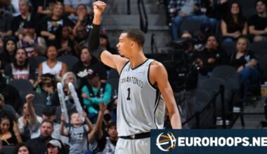 Wembanyama hits clutch dagger to clinch Spurs playoff berth: “Very fun”