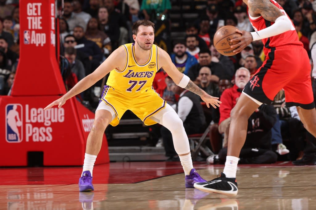 Luka Doncic shined once again. NBAE via Getty Images