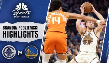 Watch Brandin Podziemski score 22 in Warriors’ loss to Clippers – NBC Sports Bay Area & California