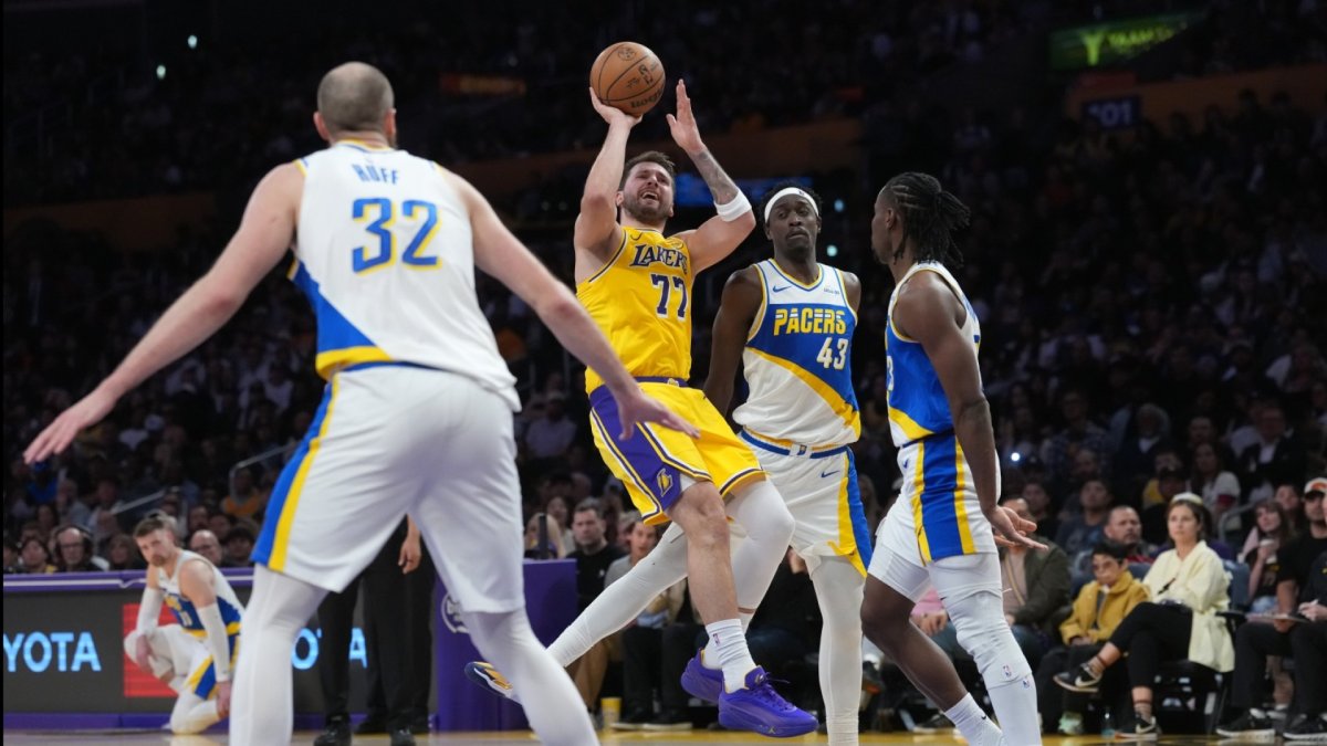 Watch highlights of the Lakers’ win over the Pacers – NBC New York