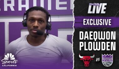 Daeqwon Plowden shares Kings’ mindset after win vs. Bulls – NBC Sports Bay Area & California