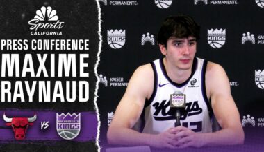 Kings rookie Maxime Raynaud in awe of Russell Westbrook – NBC Sports Bay Area & California