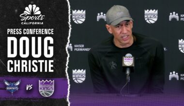 Doug Christie assesses Kings’ short-handed lineup vs. Hornets – NBC Sports Bay Area & California