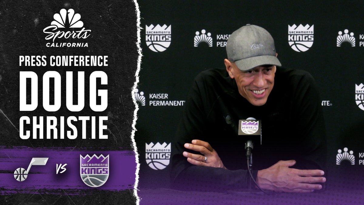 Doug Christie assesses Kings’ short-handed lineup vs. Jazz – NBC Sports Bay Area & California