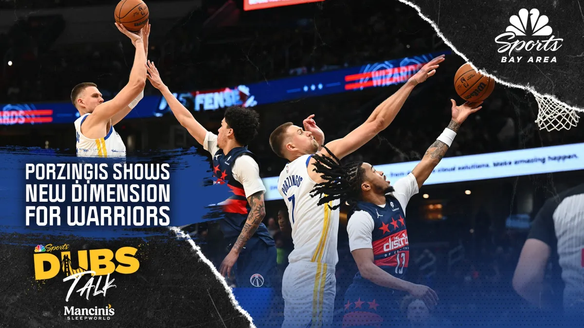 Kristaps Porziņģis, Steph Curry could give Warriors new dimension – NBC Sports Bay Area & California
