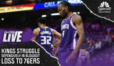 Kings struggle from 3-point range in blowout loss to 76ers – NBC Sports Bay Area & California