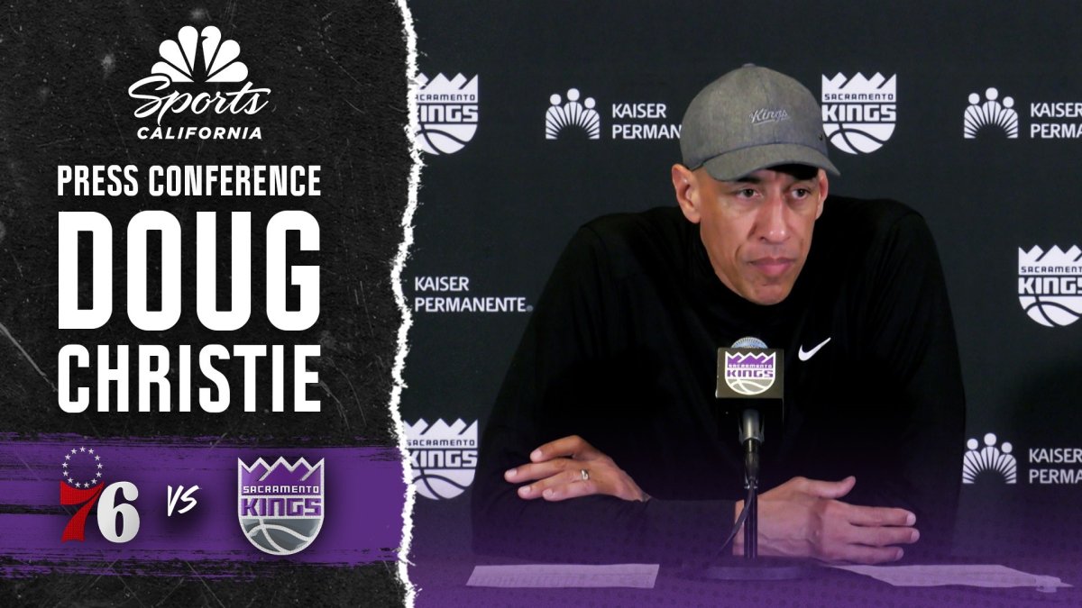 Doug Christie glad Kings rookie Maxime Raynaud expanding game – NBC Sports Bay Area & California