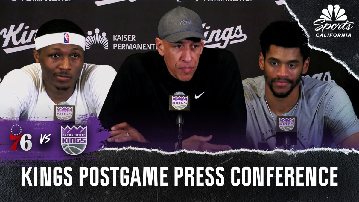 Dylan Cardwell, Doug Christie react to Kings’ loss to 76ers – NBC Sports Bay Area & California