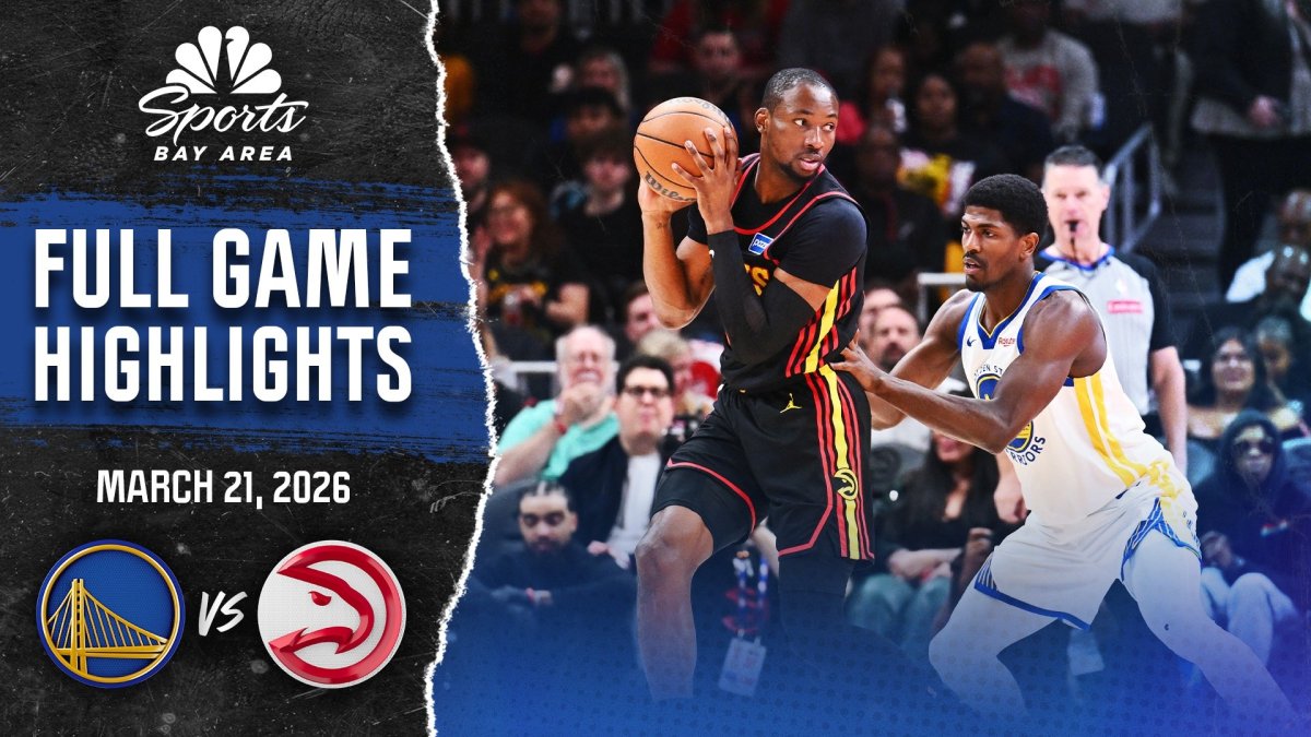 Watch highlights, top plays in Warriors’ 126-110 loss to Hawks – NBC Sports Bay Area & California
