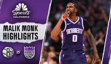 Watch Malik Monk score 32 points in Kings’ win vs. Nets – NBC Sports Bay Area & California