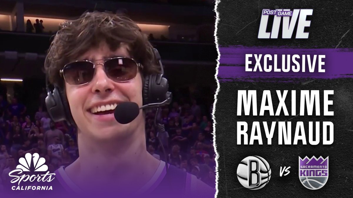 Maxime Raynaud having ‘lot of fun’ after Kings’ win vs. Nets – NBC Sports Bay Area & California