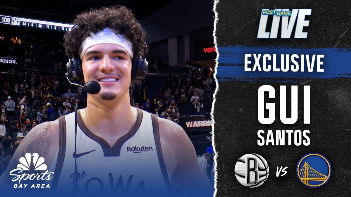 Gui Santos relishing in opportunity as Warriors take down Nets – NBC Sports Bay Area & California