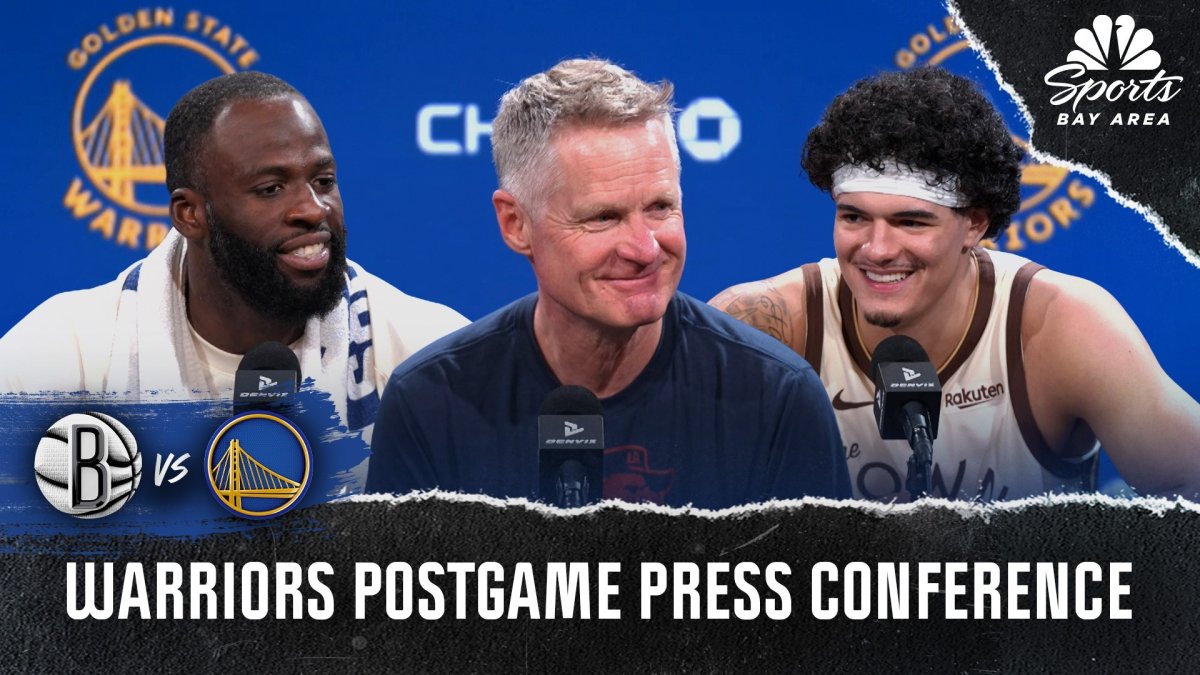 Steve Kerr, Gui Santos, Warriors break down win vs. Nets – NBC Sports Bay Area & California