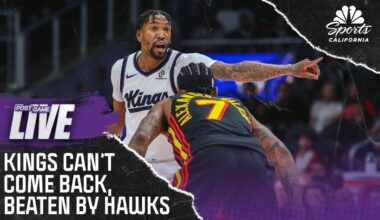 Kings lose close game vs. Hawks after faltering down stretch – NBC Sports Bay Area & California