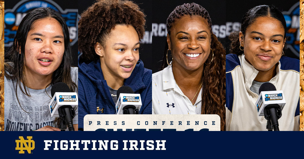 Notre Dame Women’s Basketball Sweet 16 Press Conference (3.26.26) – Notre Dame Fighting Irish – Official Athletics Website
