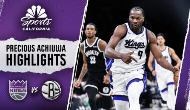 Watch Precious Achiuwa score 16 points in Kings’ loss to Nets – NBC Sports Bay Area & California