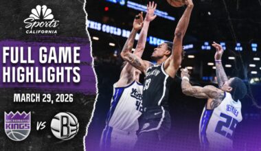 Watch full game highlights of Kings’ 116-99 loss vs. Nets – NBC Sports Bay Area & California