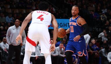Brunson scores 26 as Knicks beat Raptors 111-95, extending win streak over Toronto to 12