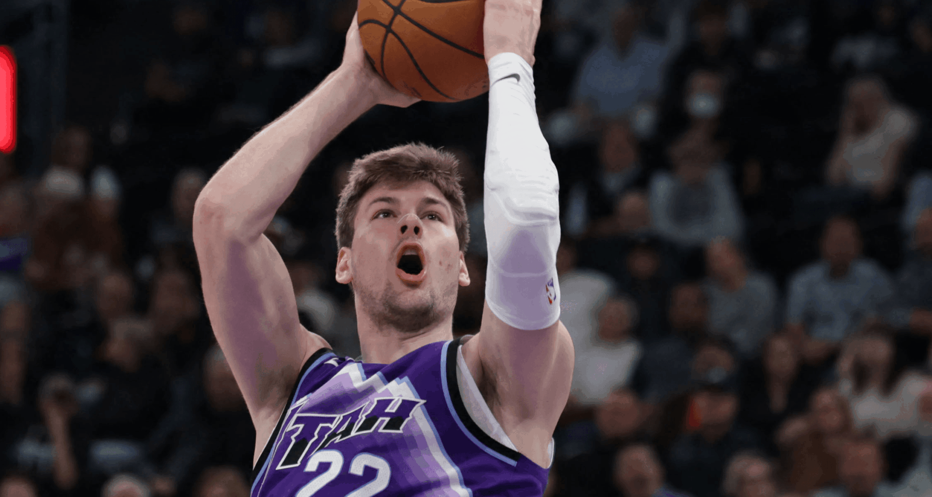 Kyle Filipowski of the Utah Jazz NBA