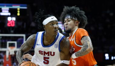 SMU’s late-season skid continues vs. No. 22 Miami as Mustangs’ tournament hopes teeter