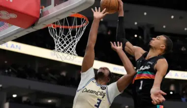 Victor Wembanyama registers 23 points and 15 rebounds to lead San Antonio’s 127-95 victory at the Milwaukee Bucks on March 28, 2026, boosting the Spurs’ National Basketball Association (NBA) winning streak to eight games.