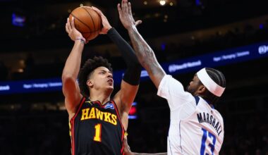 Hawks on 10-game win streak, visit Mavericks in push for playoff spot