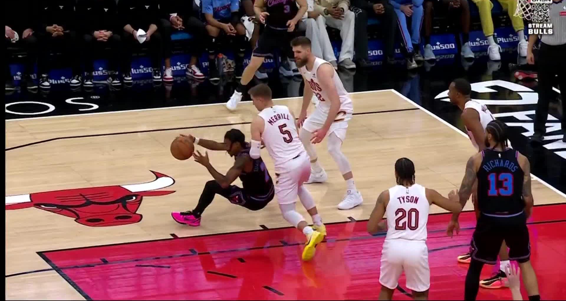 James Harden scores 36 as Cavaliers hang on to beat Bulls 115-110 with Mitchell sidelined