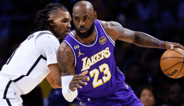 Los Angeles Lakers forward LeBron James NBA