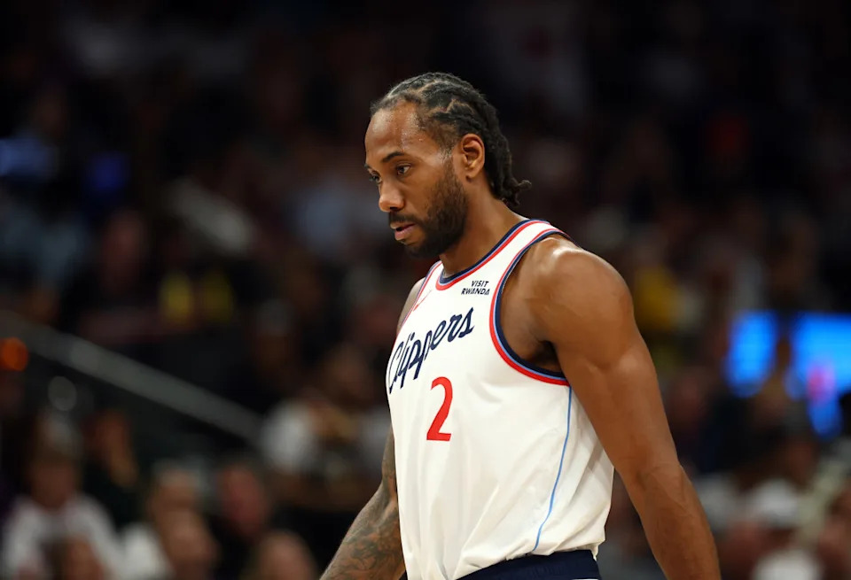 Los Angeles Clippers forward Kawhi Leonard (2)© Mark J&period; Rebilas-Imagn Images