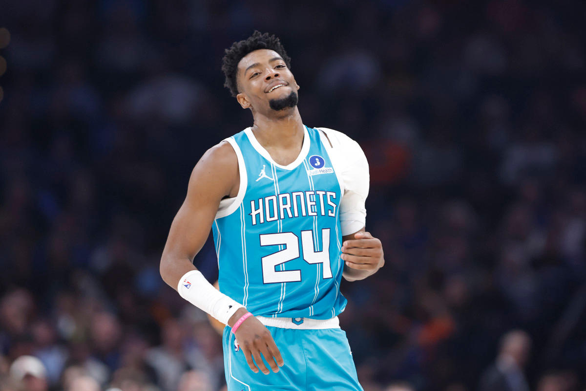 Charlotte Hornets forward Brandon Miller (24)Alonzo Adams-Imagn Images