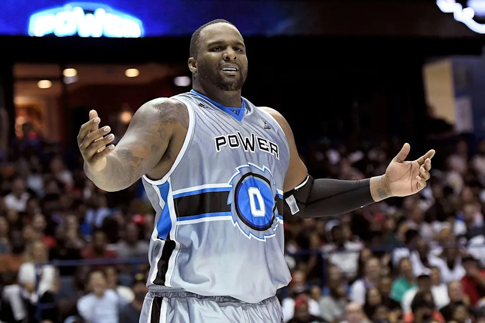 Glen Davis playing in the BIG3 league in 2019Credit: Stacy Revere/BIG3 via Getty