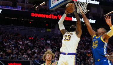 Luka Doncic scores 26 points, LeBron James adds 22 as Lakers run away from Warriors for 129-101 win | Sports