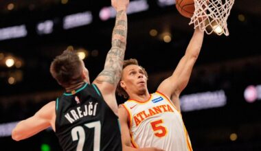 Hawks score 44 points in the 1st quarter and rout the Trail Blazers 135-101 | Pro National Sports