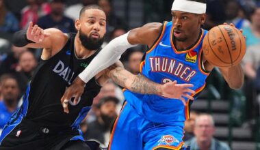 Gilgeous-Alexander scores 30 points to lead the Thunder past the Mavericks, 100-87 |