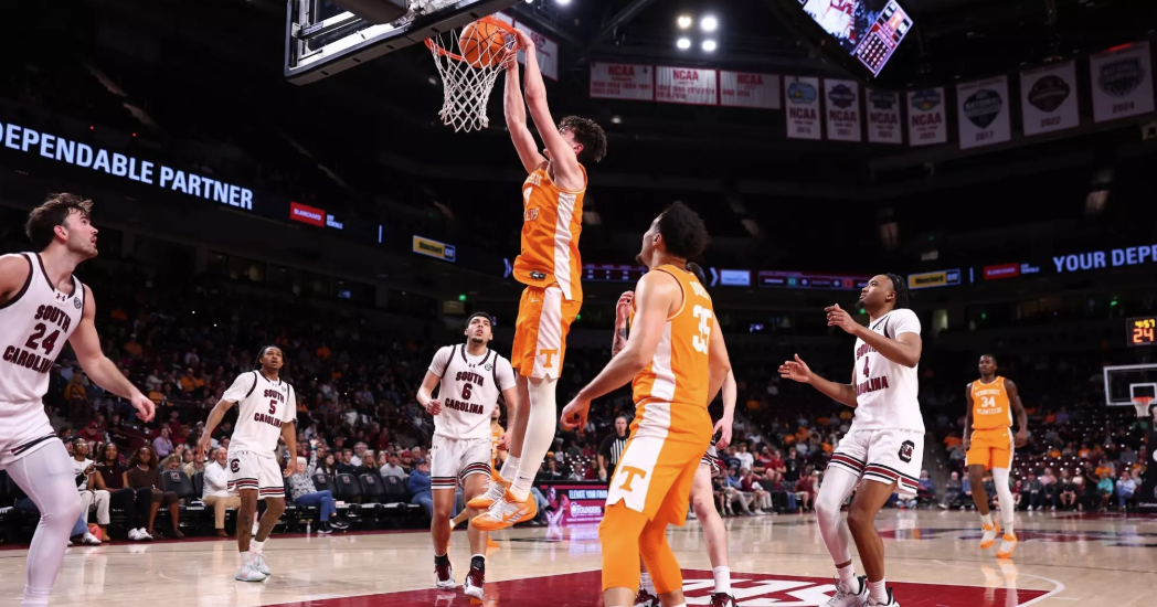 No Ament, no problem as Vols cruise by South Carolina for a 78-59 win | Local Sports