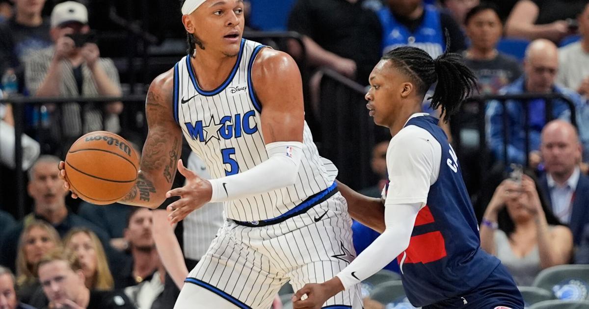 Paolo Banchero matches season high with 37 points as Magic ease past Wizards 126-109 | National Sports
