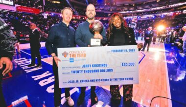 Knicks, HSS honor Astoria’s Kokkinos |