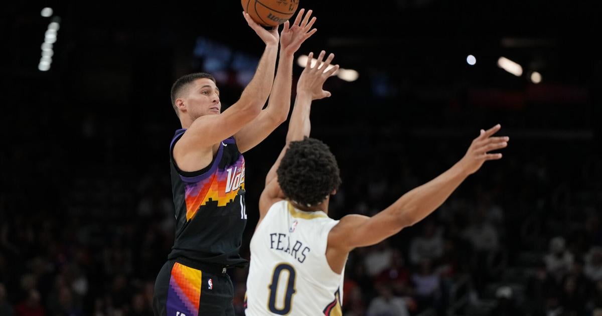 Booker scores 32 as Suns win 118-116 after Pelicans' rally falls short | National Sports