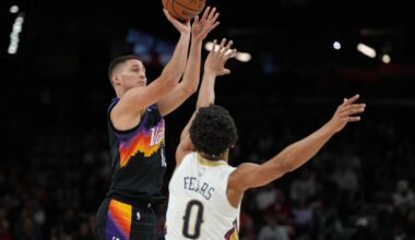 Booker scores 32 as Suns win 118-116 after Pelicans' rally falls short |