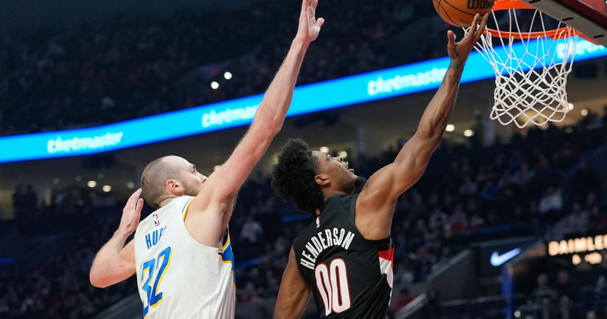 Scoot Henderson scores 28 points as the Trail Blazers beat the reeling Pacers 131-111 | National Sports