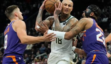 Hot-shooting Suns have three 20-point scorers in 129-114 victory over Bucks | National Sports