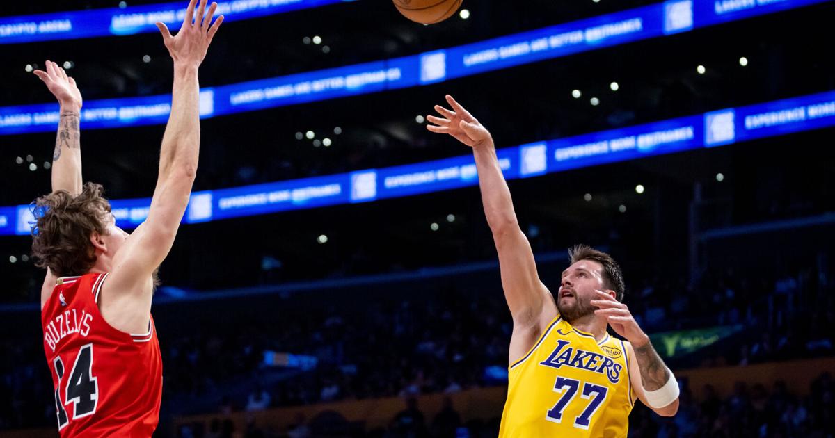 Luka Doncic turns trash talk into first 50-point game with the Lakers | Ap-sports