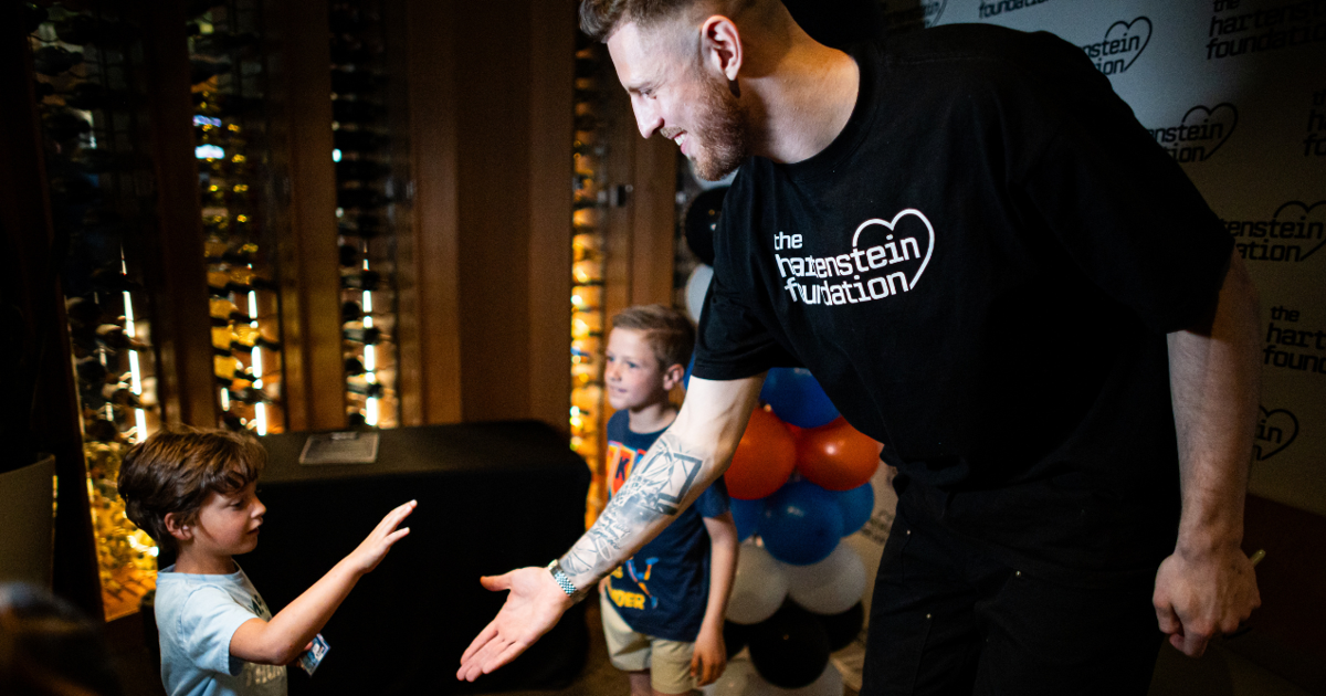 OKC Thunder center Isaiah Hartenstein connects with community during weekend events | News