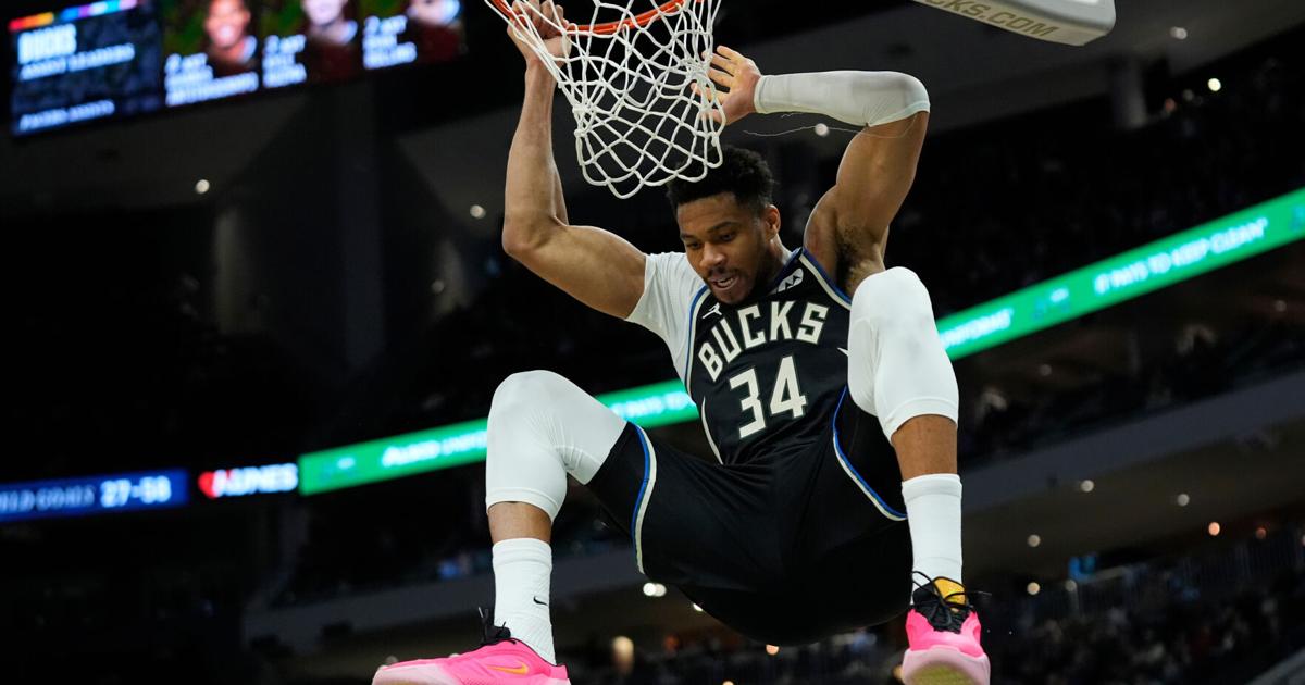 Giannis Antetokounmpo scores 31 points before getting injured, Bucks beat Pacers 134-123 | National Sports
