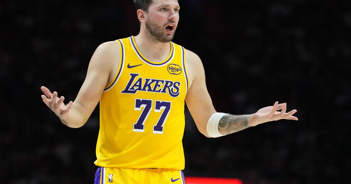 Lakers star Luka Doncic clear to play at Detroit after the NBA rescinds his 16th technical foul | National Sports