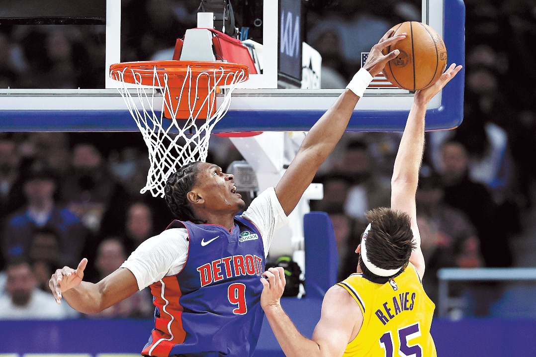 Pistons halt Lakers streak, while OKC, San Antonio also win